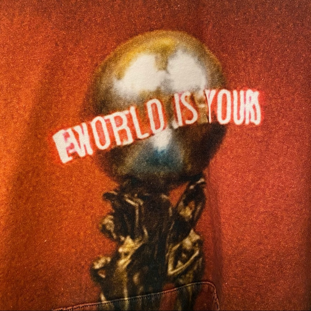 Supreme Scarface The World Is Yours Sweatshirt- M - Picture 2 of 16